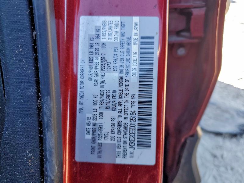 Photo 14 from auction – 2013 MAZDA CX-5 TOURI with VIN JM3KE2CE9D0125184