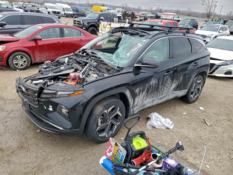 HYUNDAI TUCSON LIM 2022 with VIN KM8JECA1XNU067327 - Photo from auction