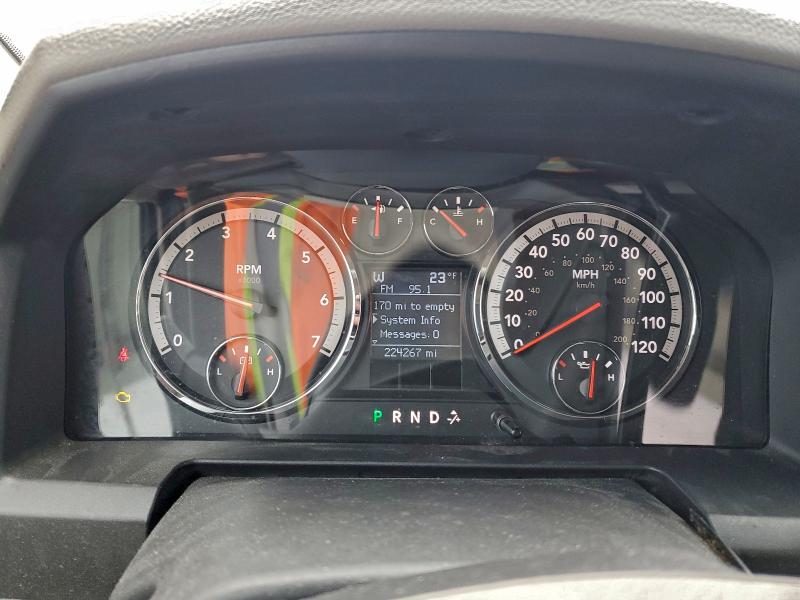 Photo 9 from auction – 2009 DODGE RAM 1500 with VIN 1D3HB13P99S719445