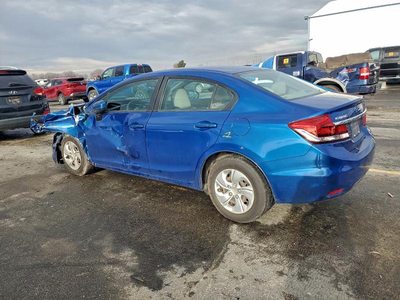 Photo 2 from auction – 2014 HONDA CIVIC LX with VIN 19XFB2F5XEE202023
