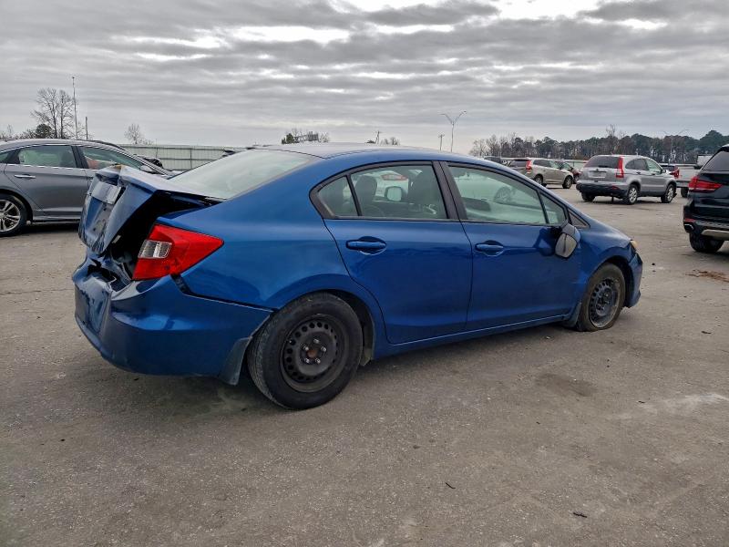 Photo 3 from auction – 2012 HONDA CIVIC LX with VIN 19XFB2F50CE018755