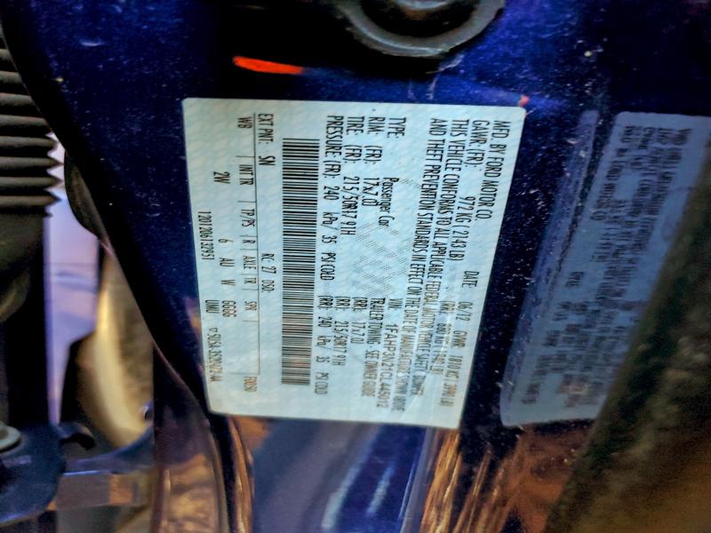 Photo 14 from auction – 2012 FORD FOCUS TITA with VIN 1FAHP3N21CL445012