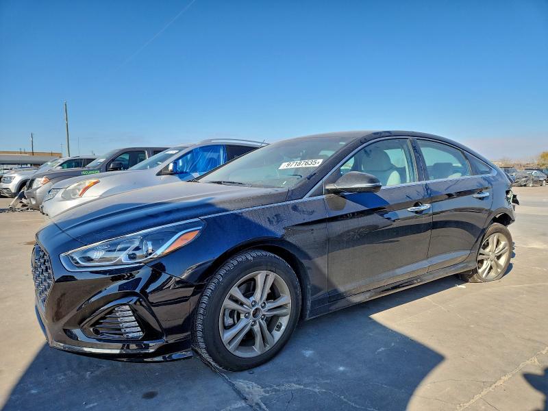 HYUNDAI SONATA LIM 2019 with VIN 5NPE34AF3KH786793 - Photo from auction