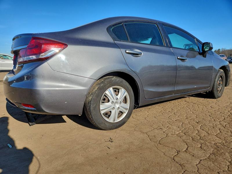 Photo 3 from auction – 2013 HONDA CIVIC LX with VIN 19XFB2F52DE245138