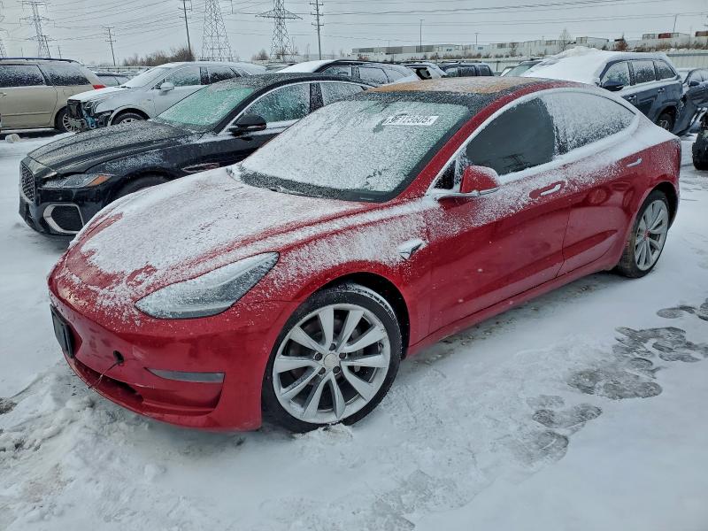 TESLA MODEL 3 2018 with VIN 5YJ3E1EB5JF121706 - Photo from auction