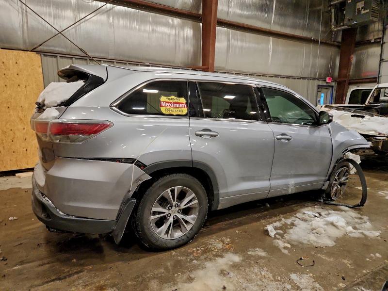 Photo 3 from auction – 2015 TOYOTA HIGHLANDER with VIN 5TDJKRFH0FS095648