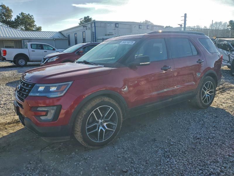 FORD EXPLORER S 2017 with VIN 1FM5K8GT0HGE11475 - Photo from auction