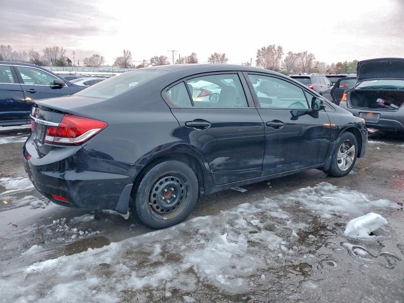 Photo 3 from auction – 2013 HONDA CIVIC LX with VIN 19XFB2F56DE091081