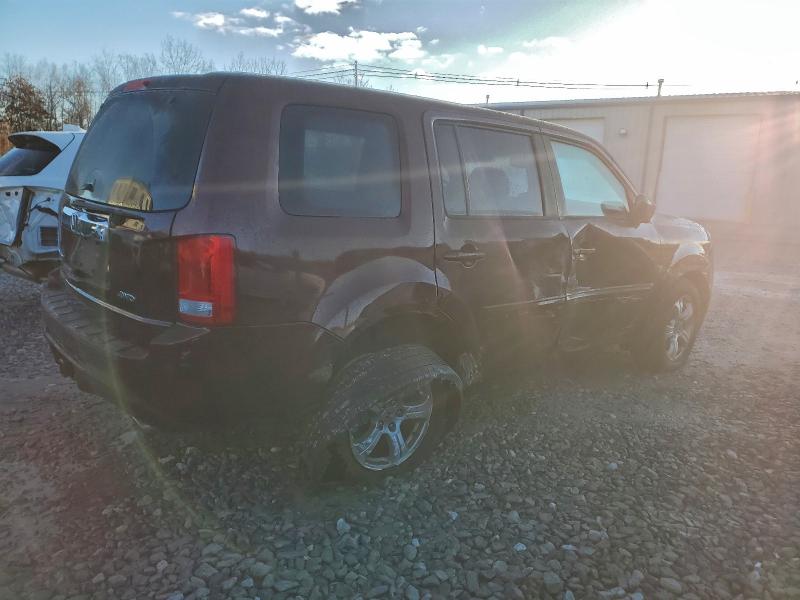 Photo 3 from auction – 2013 HONDA PILOT EXL with VIN 5FNYF4H57DB040995