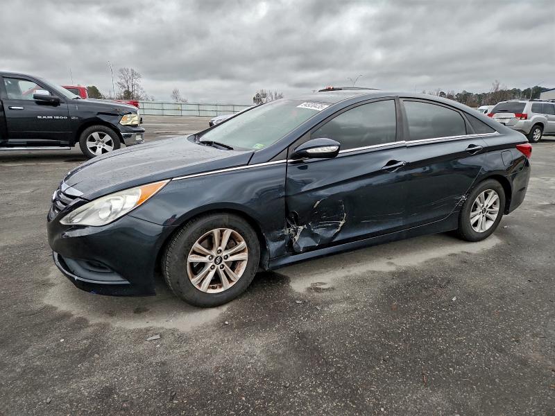 Photo 1 from auction – 2014 HYUNDAI SONATA GLS with VIN 5NPEB4AC8EH943652