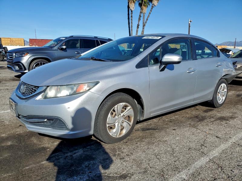 HONDA CIVIC LX 2014 with VIN 19XFB2F54EE235325 - Photo from auction