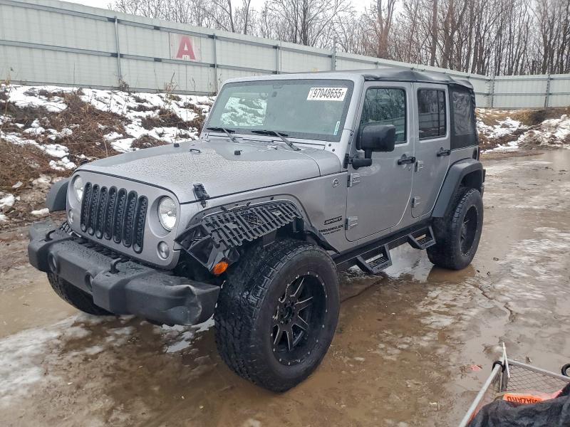 JEEP WRANGLER U 2015 with VIN 1C4BJWDG8FL690703 - Photo from auction