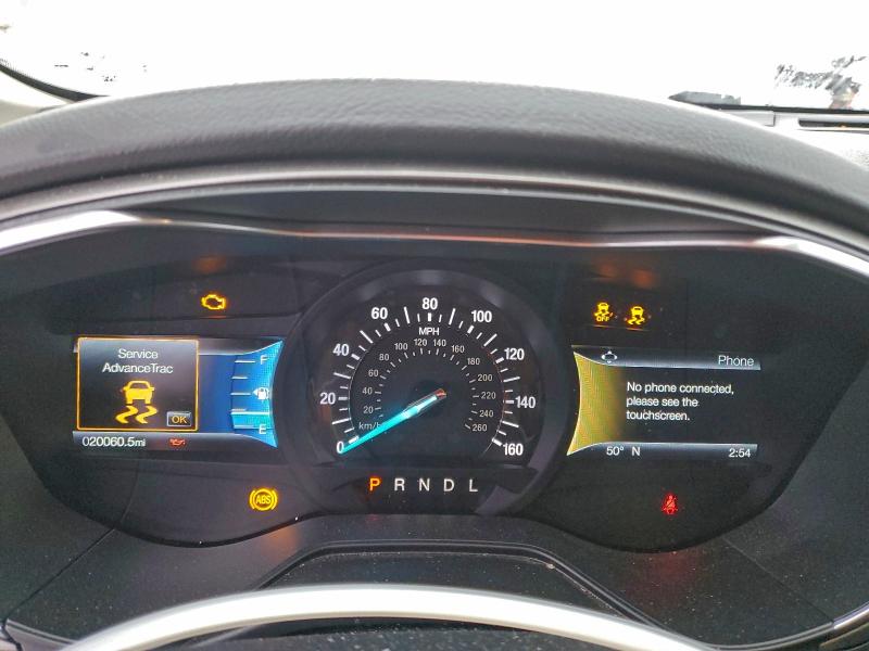 Photo 9 from auction – 2020 FORD FUSION SE with VIN 3FA6P0HD8LR226469