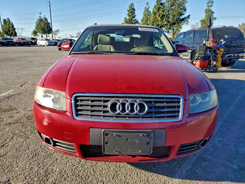 Photo 5 from auction – 2004 AUDI A4 1.8 CAB with VIN WAUAC48H74K010223