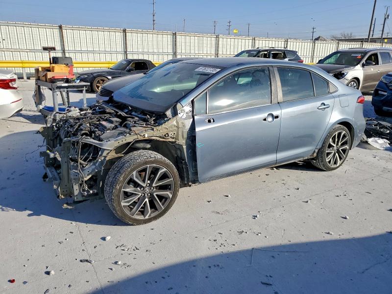 TOYOTA COROLLA SE 2020 with VIN 5YFP4RCE0LP009418 - Photo from auction