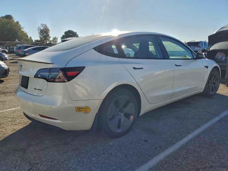 Photo 3 from auction – 2022 TESLA MODEL 3 with VIN 5YJ3E1EB6NF179295