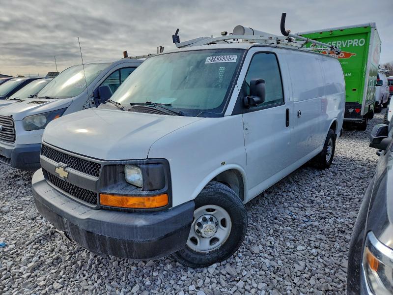 CHEVROLET EXPRESS G2500 2013 with VIN 1GCWGFCA1D1191294 - Photo from auction