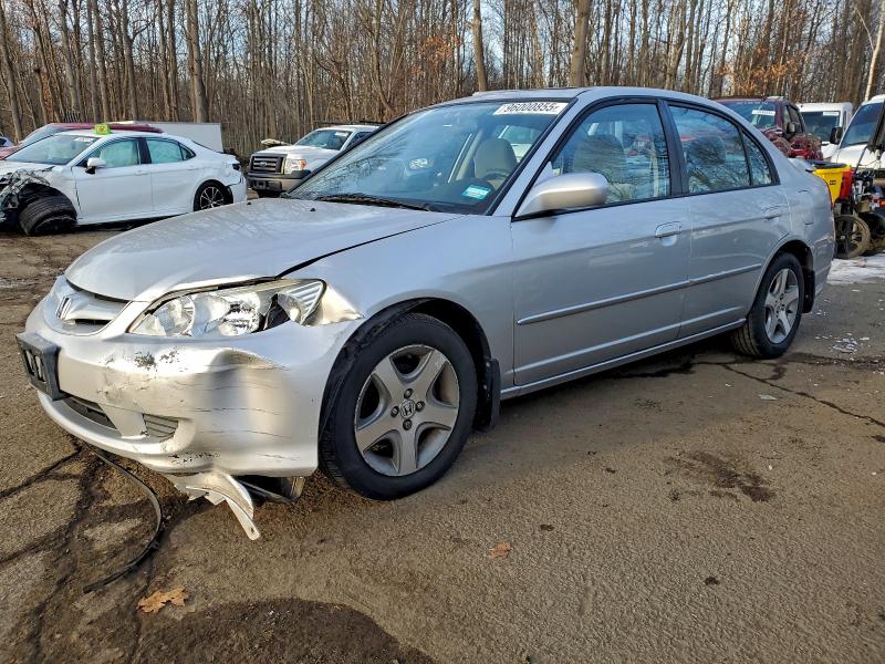 Photo 1 from auction – 2004 HONDA CIVIC EX with VIN 2HGES26774H566496