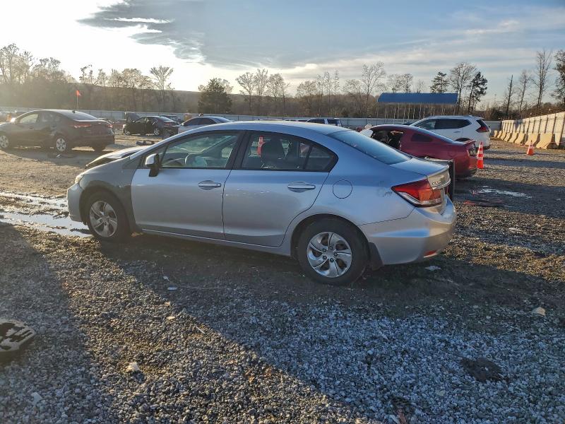 Photo 2 from auction – 2013 HONDA CIVIC LX with VIN 2HGFB2F54DH580553