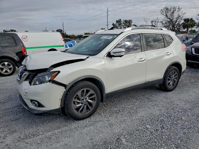 NISSAN ROGUE S 2016 with VIN KNMAT2MT8GP727206 - Photo from auction