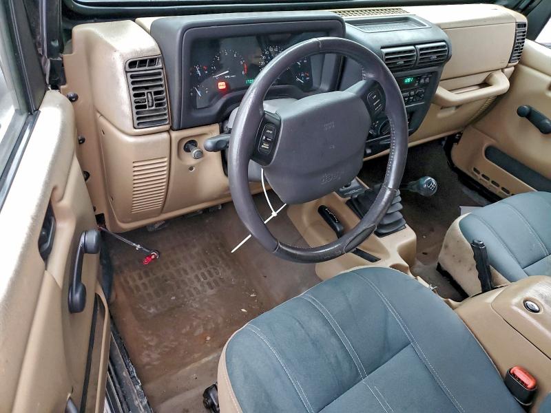 Photo 8 from auction – 2000 JEEP WRANGLER / with VIN 1J4FA59S9YP733430