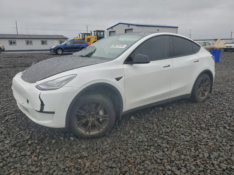 TESLA MODEL Y 2021 with VIN 5YJYGDEE1MF109875 - Photo from auction