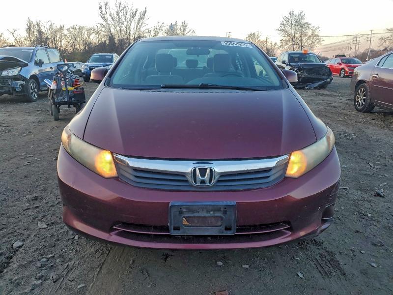 Photo 5 from auction – 2012 HONDA CIVIC LX with VIN 2HGFB2F58CH538319
