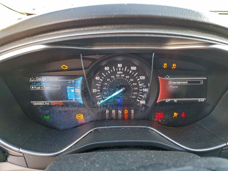 Photo 9 from auction – 2017 FORD FUSION SE with VIN 3FA6P0T96HR188718