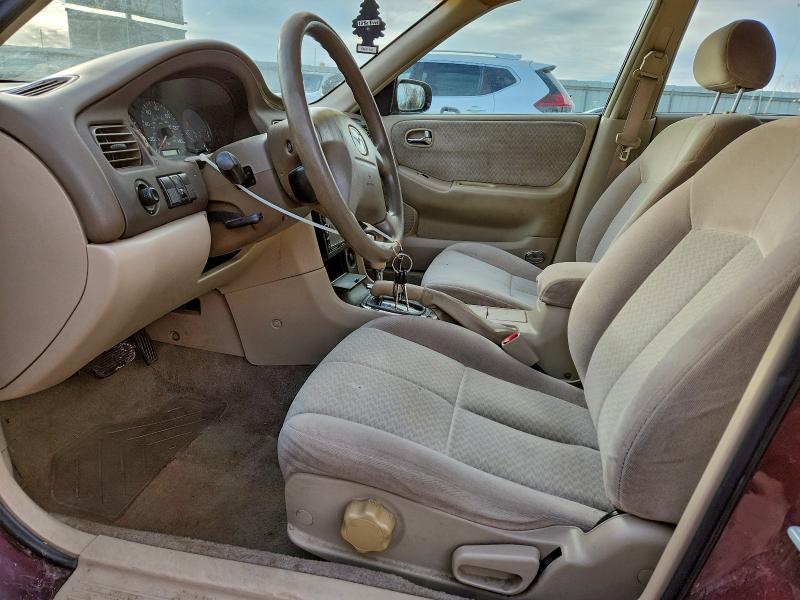 Photo 7 from auction – 2002 MAZDA 626 LX with VIN 1YVGF22C025305157