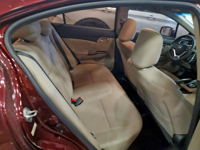Photo 10 from auction – 2013 HONDA CIVIC LX with VIN 19XFB2F59DE046636