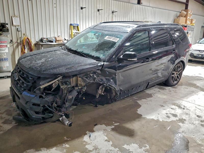 FORD EXPLORER S 2017 with VIN 1FM5K8GTXHGA08393 - Photo from auction