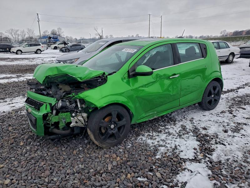 CHEVROLET SONIC 2015 with VIN 1G1JE6SB2F4162407 - Photo from auction