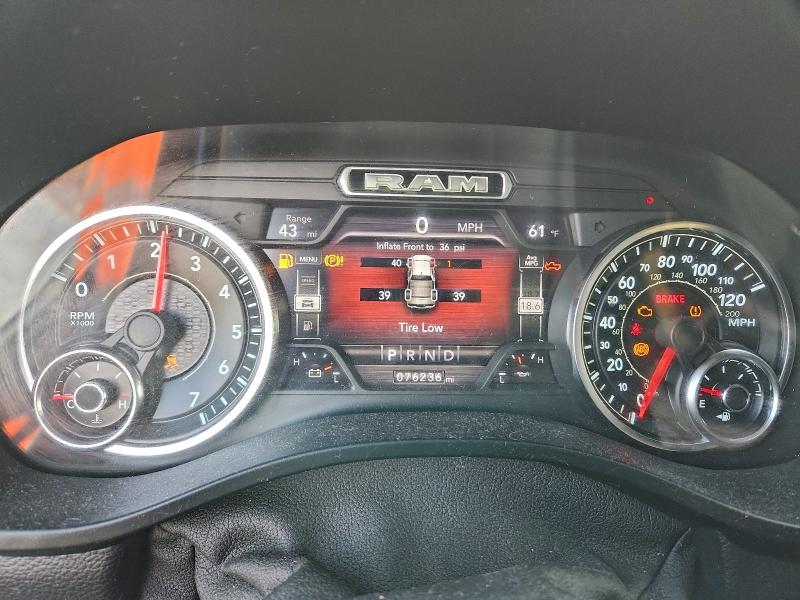 Photo 9 from auction – 2021 RAM 1500 BIG H with VIN 1C6RREFT8MN746742