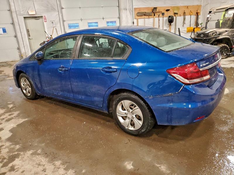 Photo 2 from auction – 2014 HONDA CIVIC LX with VIN 2HGFB2F55EH543920