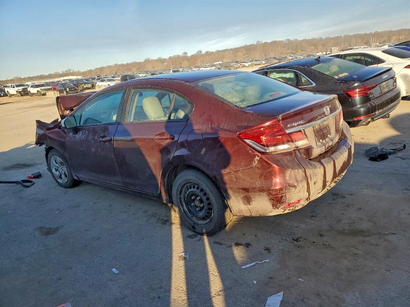 Photo 2 from auction – 2015 HONDA CIVIC LX with VIN 19XFB2F58FE096012
