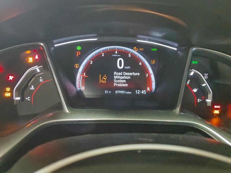 Photo 9 from auction – 2019 HONDA CIVIC with VIN 19XFC2F80KE016087