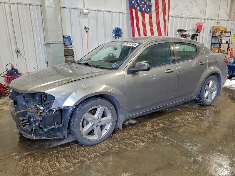 DODGE AVENGER SE 2012 with VIN 1C3CDZABXCN252677 - Photo from auction
