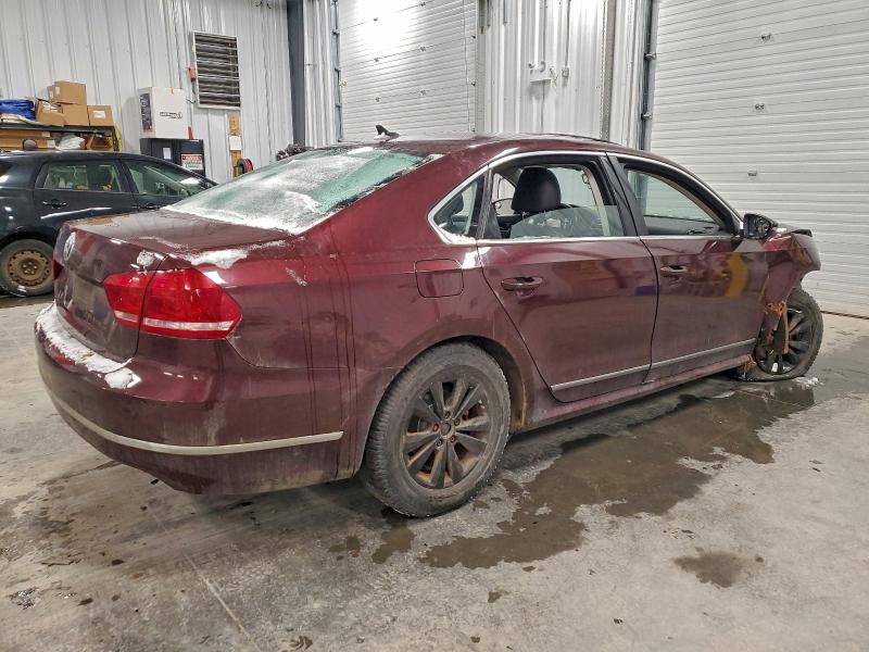 Photo 3 from auction – 2012 VOLKSWAGEN PASSAT SE with VIN 1VWBN7A31CC055889