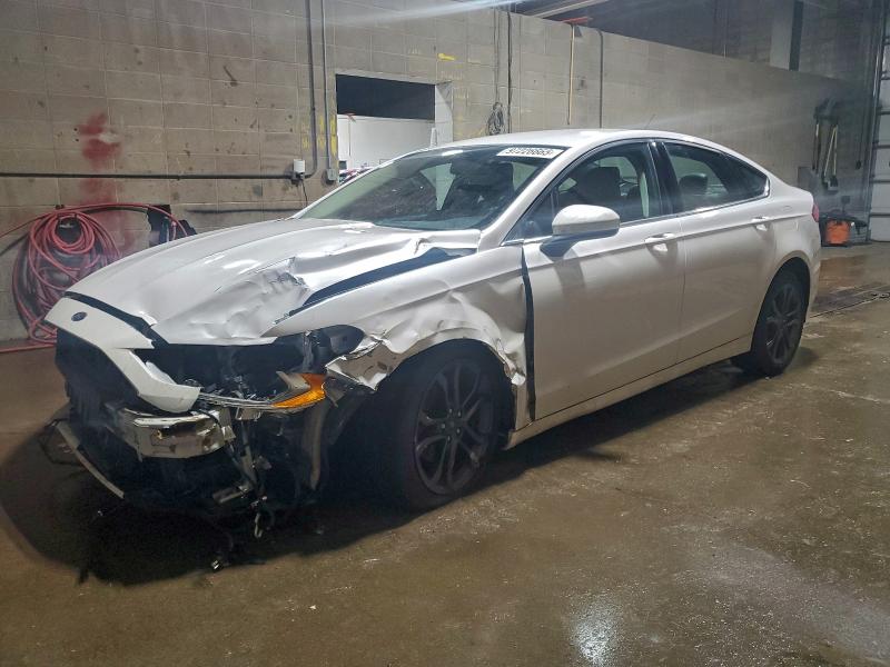FORD FUSION SE 2018 with VIN 3FA6P0HD1JR281150 - Photo from auction