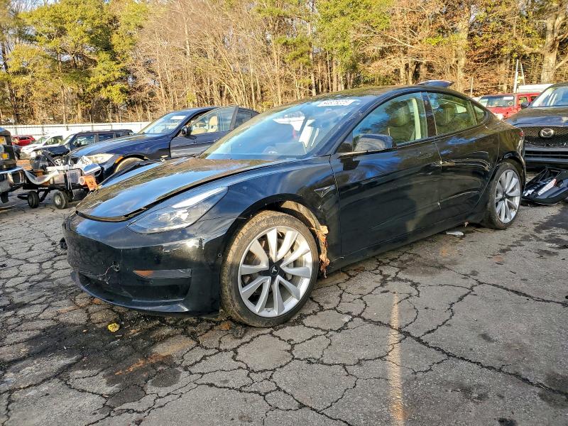 TESLA MODEL 3 2021 with VIN 5YJ3E1EA2MF918572 - Photo from auction