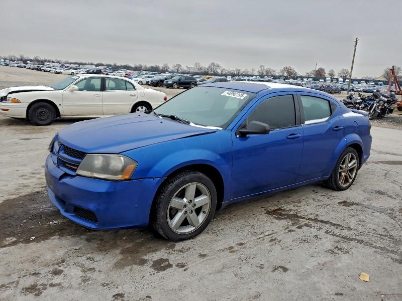 DODGE AVENGER SE 2014 with VIN 1C3CDZABXEN147379 - Photo from auction