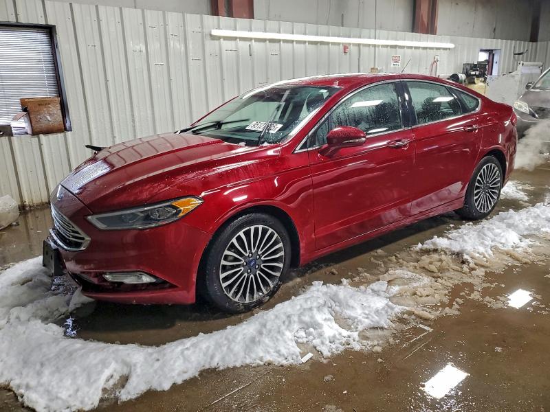 FORD FUSION TIT 2017 with VIN 3FA6P0K99HR405051 - Photo from auction