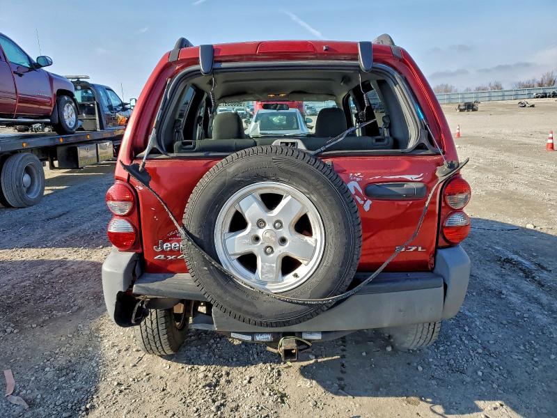 Photo 6 from auction – 2005 JEEP LIBERTY SP with VIN 1J4GL48K25W653477