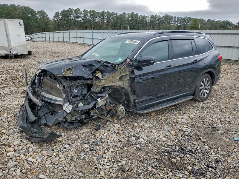 HONDA PILOT EXL 2020 with VIN 5FNYF6H59LB055993 - Photo from auction