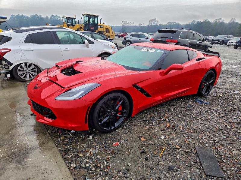 CHEVROLET CORVETTE S 2014 with VIN 1G1YM2D77E5102232 - Photo from auction