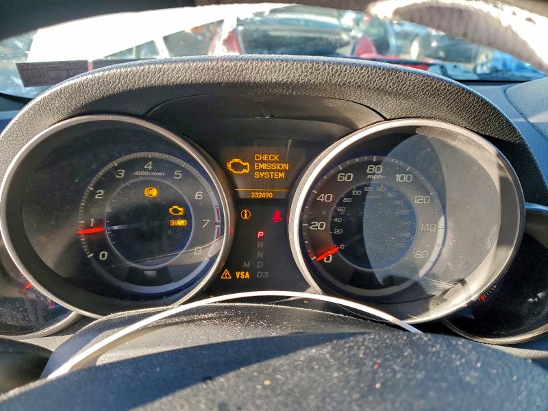 Photo 9 from auction – 2007 ACURA MDX TECHNO with VIN 2HNYD28487H512275