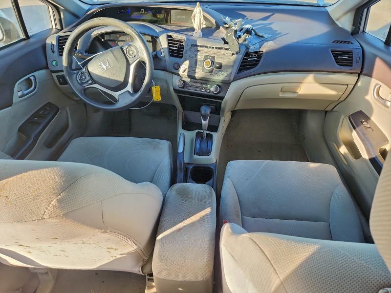 Photo 8 from auction – 2012 HONDA CIVIC LX with VIN 19XFB2F55CE332501