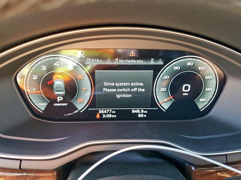 Photo 9 from auction – 2022 AUDI A4 PREMIUM with VIN WAUBBAF44NN000898
