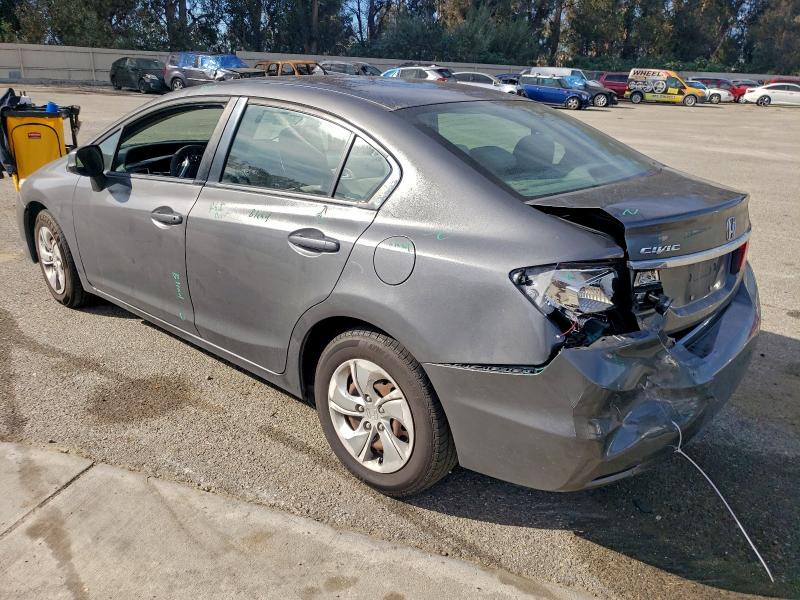 Photo 2 from auction – 2013 HONDA CIVIC LX with VIN 2HGFB2F51DH515420