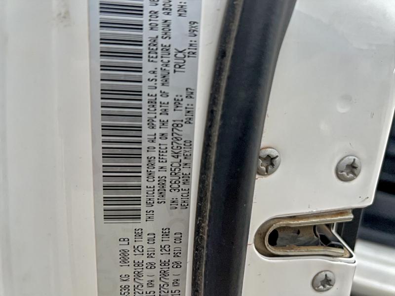 Photo 10 from auction – 2019 RAM 2500 TRADE with VIN 3C6UR5CL4KG707781